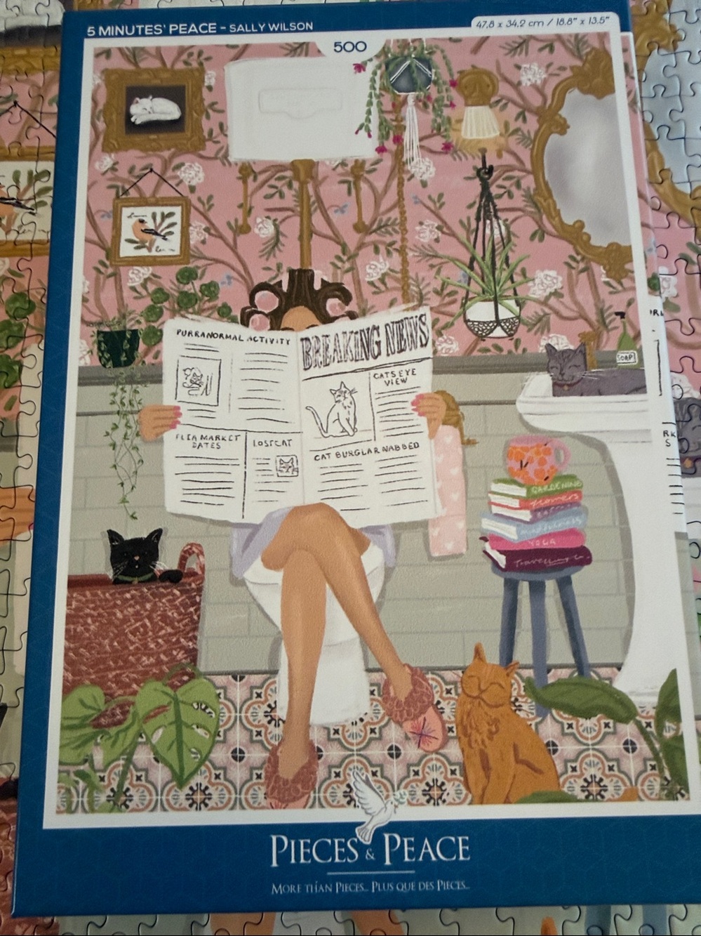 Puzzle by Pieces & Peace 500ct. 5Minutes’ Peace